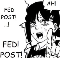 FED POST Meme Template