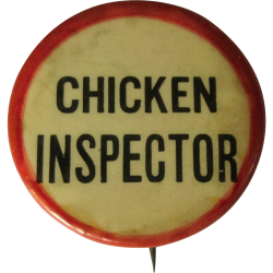 Chicken Inspector Badge Meme Template