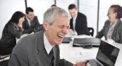 boardroom laughing Meme Template