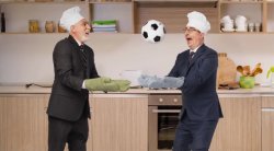John Oliver playing hot potato with Ilgar Pashayev Meme Template