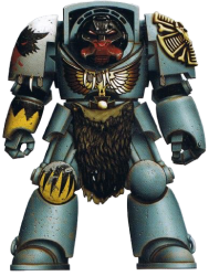 Blood Maw Wolfguard Terminator (transparent) Meme Template