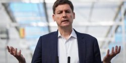 David Eby shrug Meme Template