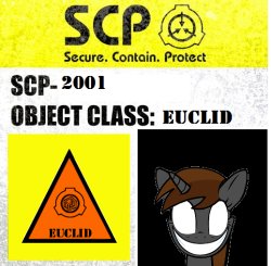 SCP-2001 Label Meme Template