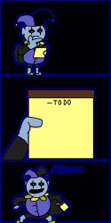 Jevil to do list Meme Template