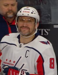 Ovechkin smirk Meme Template