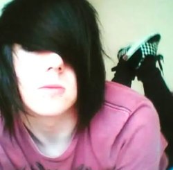 Emo boy from 2000s Meme Template