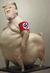 Hitler Pig Meme Template