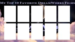 top 10 favorite dreamworks films Meme Template