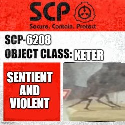 SCP-6208 Label Meme Template