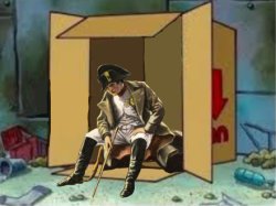 Homeless Napoleon Meme Template