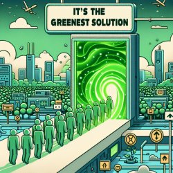 "Save the planet, euthanize humanity; it's the greenest solution Meme Template