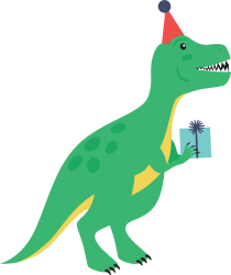 Birthday dinosaur Meme Template