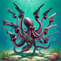 Gun Octopus Meme Template