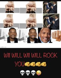 WII WILL ROCK U??? Meme Template