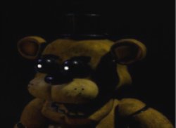 golden Freddy surprised Meme Template