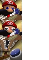 Mario Clicking Nut Meme Template
