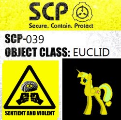 SCP-039 Sign Meme Template