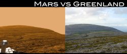 Mars v. Greenland Meme Template