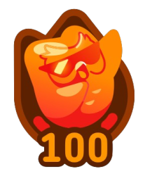 100 Duolingo streak logo Meme Template