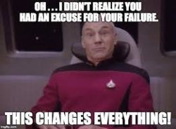Captain Picard Excuse Star Trek Meme Template