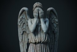 weeping angel Meme Template