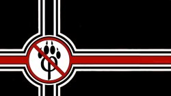 Anti furry flag Meme Template