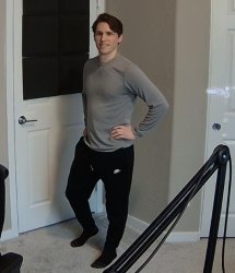 Jerma standing Meme Template