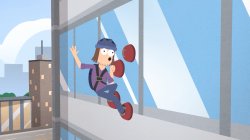 Suction Cup Man - Tower Meme Template