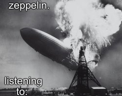 zeppelin announcement temp Meme Template