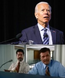 Teleprompter Joe Biden Meme Template