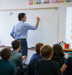 Justin Trudeau Whiteboard Meme Template