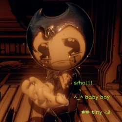 Baby Bendy! :D Meme Template