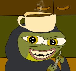 hoppy coffee happy Meme Template