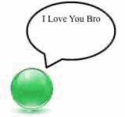 i love you bro ball Meme Template