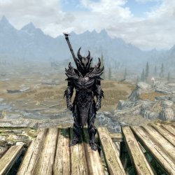 skyrim daedric armor Meme Template