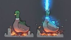 Almighty duck Meme Template