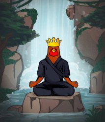 COQINU MEDITATION Meme Template