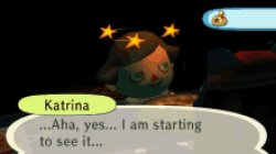 Animal Crossing Katrina Meme Template