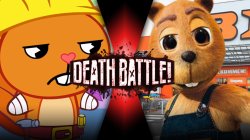 Handy VS OBI Biber | DEATH BATTLE! Meme Template