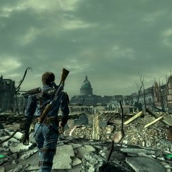 Fallout 3 Screencap D.C. Meme Template