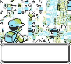 4 4 glitch screen(pokemon yellow) Meme Template