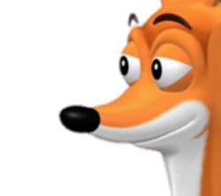 Word World Fox smug face Meme Template