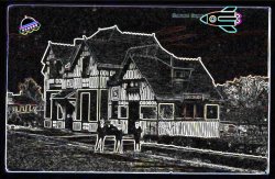 railroad station clipart Meme Template