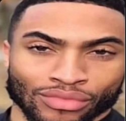 Lightskin stare Meme Template