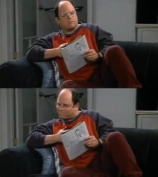 Costanza can't prove it Meme Template