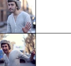 Jack from AJR drake template Meme Template