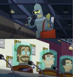 Bender questioning Meme Template