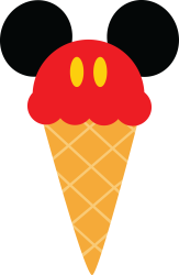 Mickey mouse logo cone cono con calzones rojos Meme Template