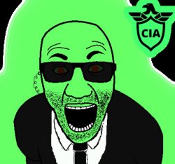 CIA soyjak Meme Template