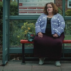 Martha at the bus stop Meme Template